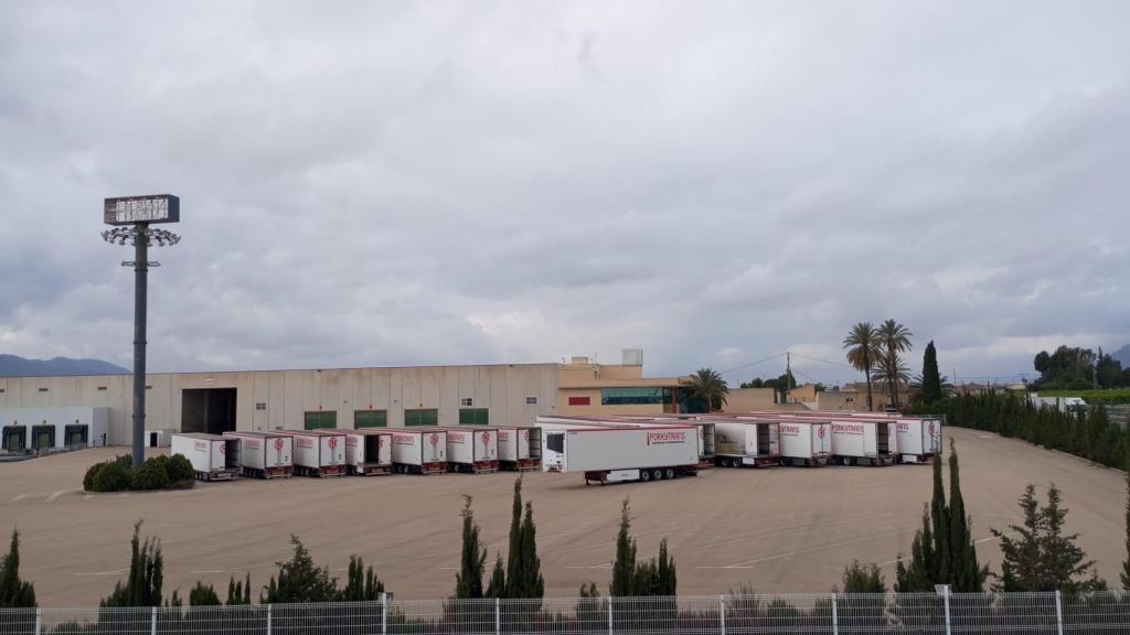 Las instalaciones de Porkytrans en Librilla están en liquidación y en concurso de acreedores.