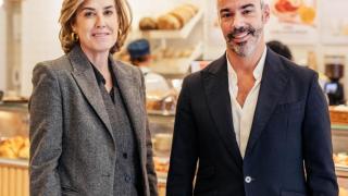 Nuno Carvalho, fundador y CEO de A Padaria Portuguesa y María Carceller Arce, CEO de Grupo Rodilla.