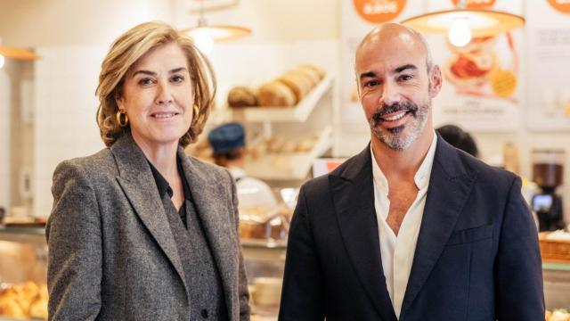 Nuno Carvalho, fundador y CEO de A Padaria Portuguesa y María Carceller Arce, CEO de Grupo Rodilla.
