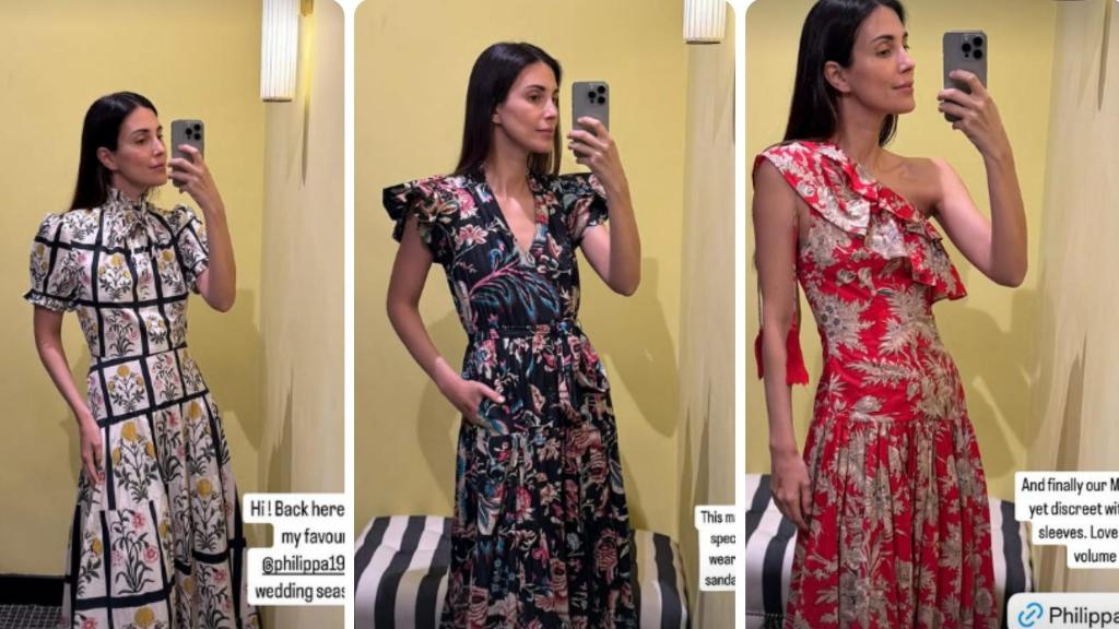 Vestidos Millie, Lea y Maya de Philippa 1970.