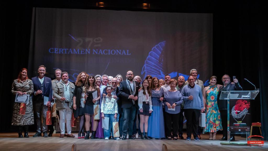Entrega de premios del certamen de teatro 'Villa de Mora'.