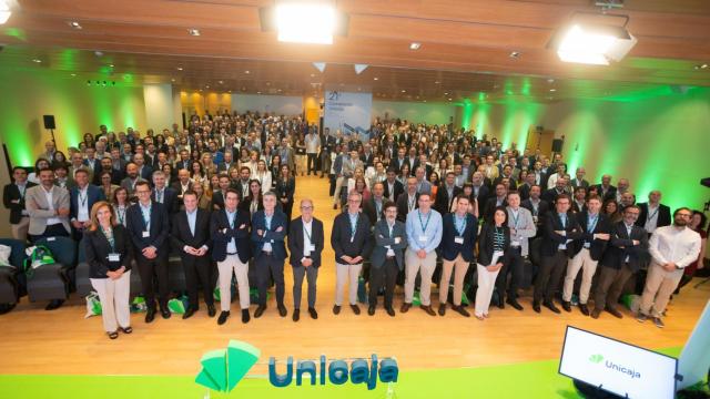 Más de 300 directivos de Unicaja en su última convención.