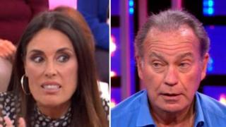 Isabel Rábago y Bertín Osborne.