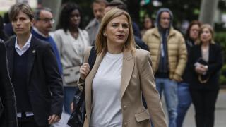 Pilar Bernabé, a su llegada a los juzgados el pasado abril. Rober Solsona / Europa Press