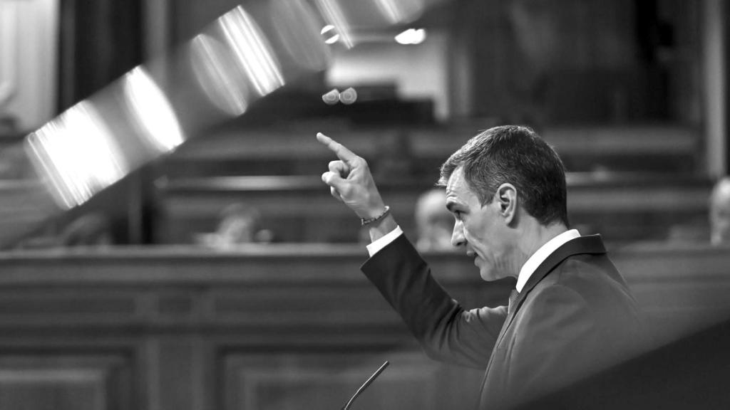 Pedro Sánchez en el Congreso de los Diputados.