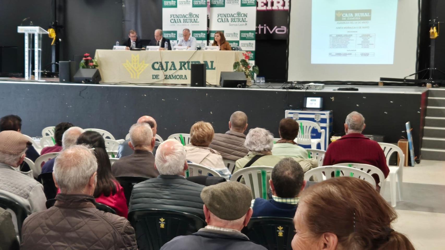 Imagen de archivo de unas juntas preparatorias de Caja Rural de Zamora anteriores.