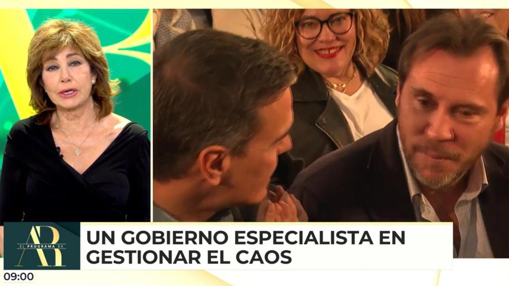 Ana Rosa ha protagonizado otro durísimo editorial contra el Gobierno de Sánchez este miércoles.