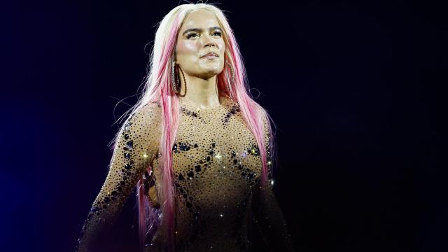 Karol G en la Fashion Week de París.