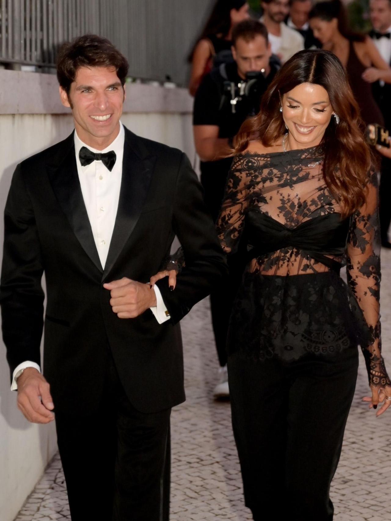 Cayetano Rivera y Maria Cerqueira, en la presentación del documental de ella.