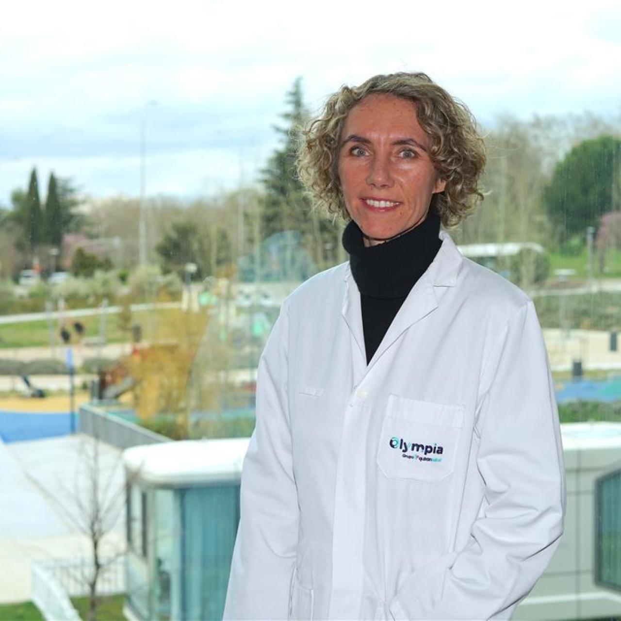 Carolina Walker, fisioterapeuta de la Unidad de Suelo Pélvico de Olympia Quirónsalud.