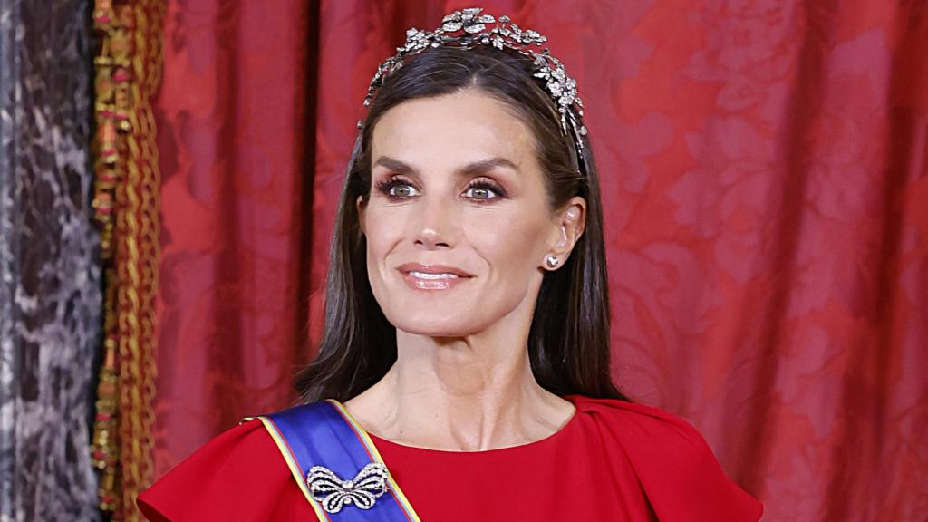 La Reina, en 2023 en el Palacio Real.