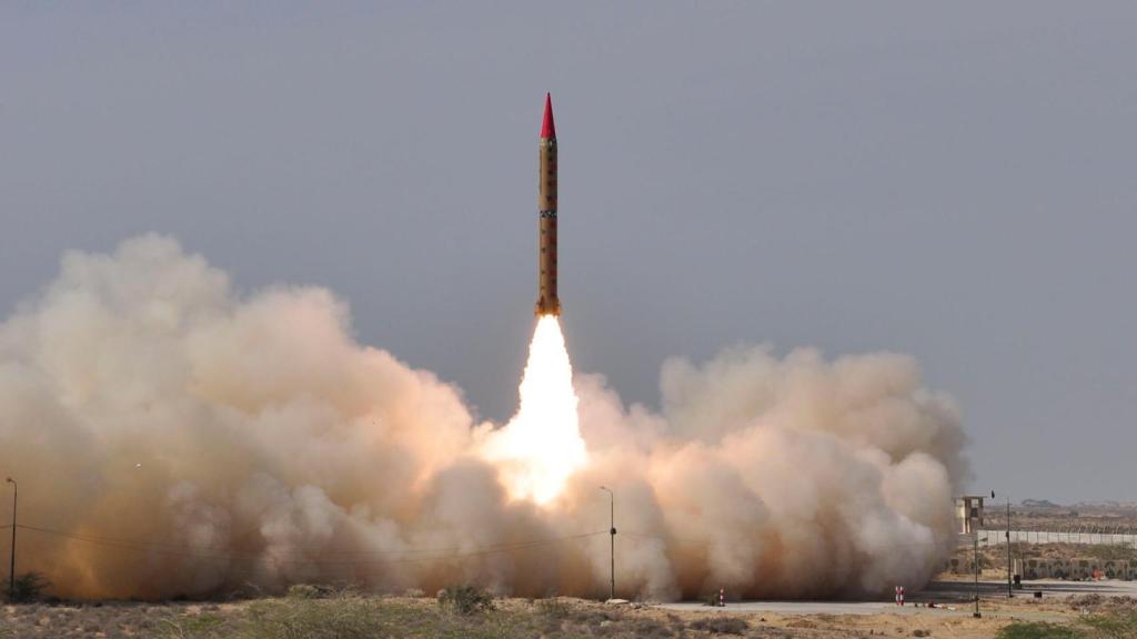 Lanzamiento de prueba del misil Shaheen II