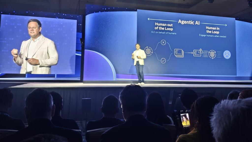 El CTO de SAS, Bryan Harris, durante su intervención en SAS Innovate 2025.