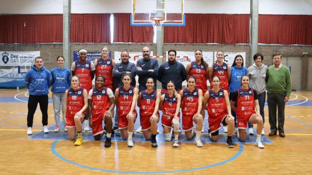 Plantilla de Maristas Coruña que quiere lograr el ascenso.