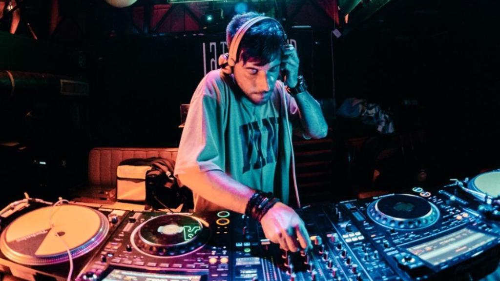 Mario Vice, durante una de las fiestas Klubers