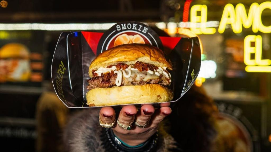 Una de las hamburguesas del campeonato.