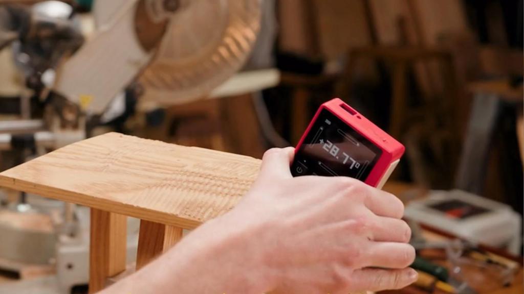 Qube midiendo ángulo