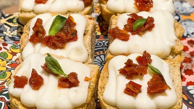 Uno de los pinchos del bar logroñés.