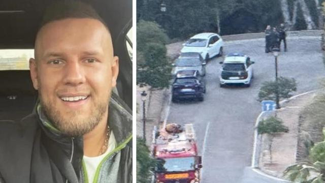 Montaje con imágenes sobre Patryk.