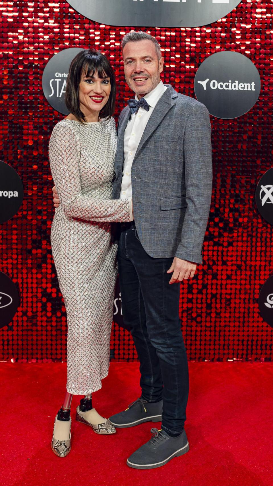 Irene Villa y David Serrato en Starlite.