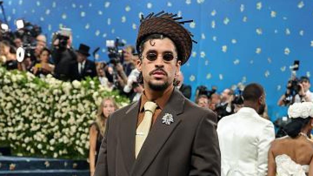 Bad Bunny en la gala MET.
