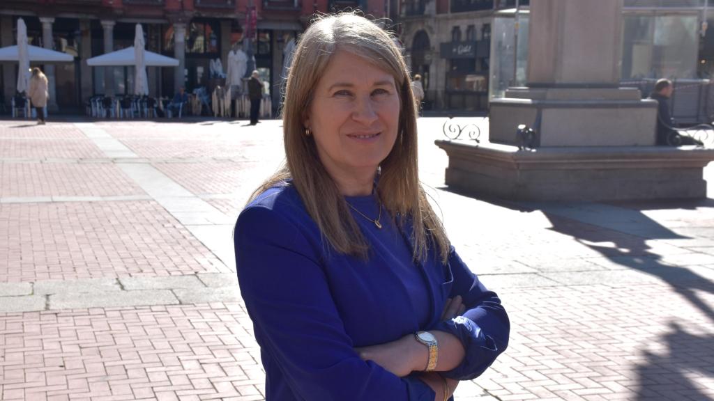 Ana Núñez Nava, directora de FACYL Cluster de Automoción y Movilidad de Castilla y León, durante una entrevista con El Español - Noticias de Castilla y León