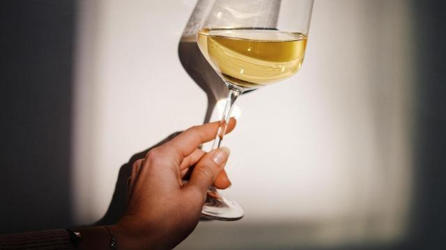 Vino blanco.
