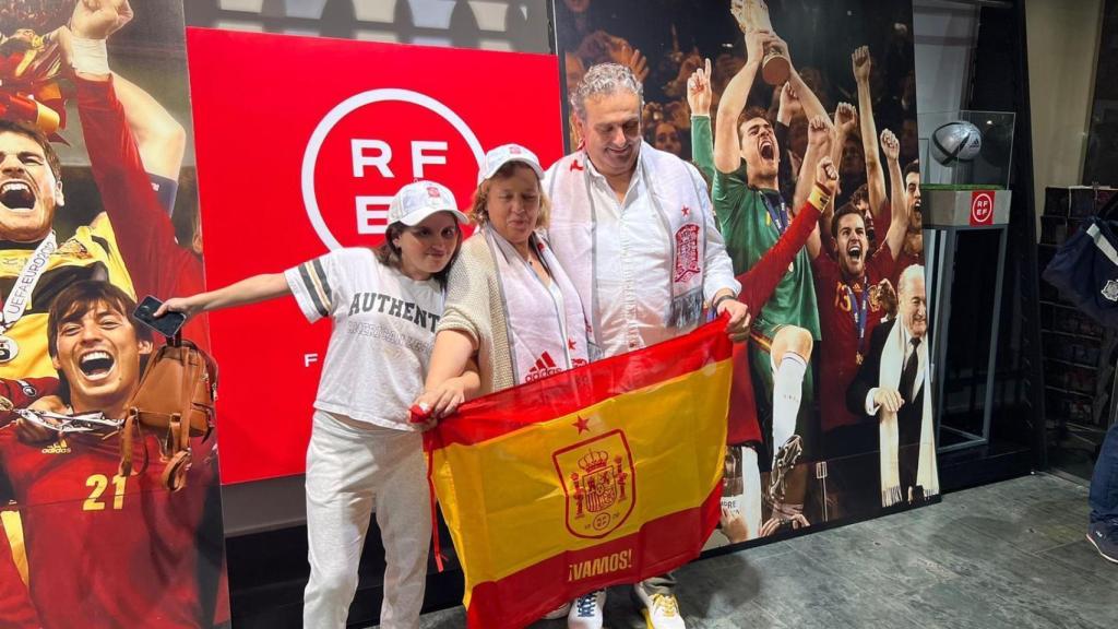 Su familia ha sido su gran apoyo.