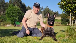 El adiestrador-educador canino José Luis Lorenzo Couce.