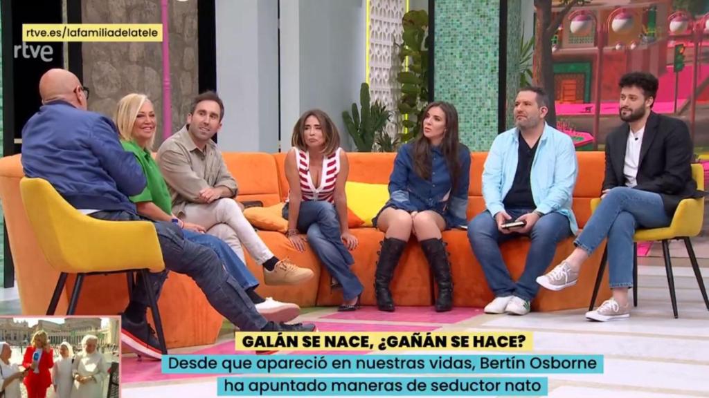 'La familia de la tele'.