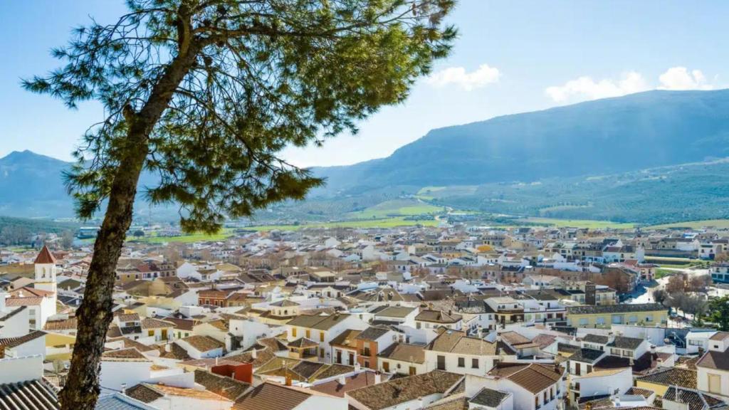 Vistas de Villanueva del Trabuco, en la provincia de Málaga.