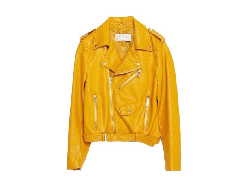 Así era la chaqueta amarilla que se hizo viral.