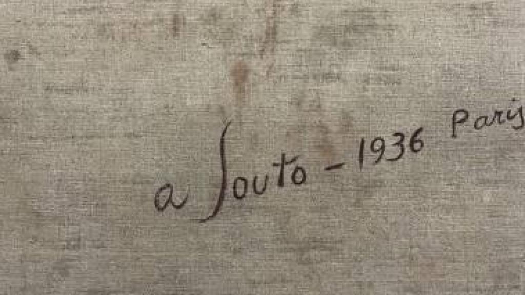 Aparece en París un cuadro inédito de uno de los iconos más destacados del arte gallego