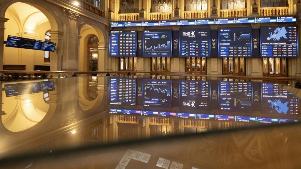 Palacio de la Bolsa de Madrid.