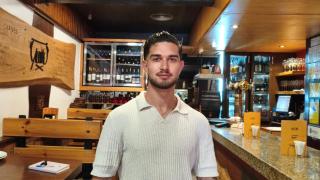 Lucas Álvarez, gerente de Parrillada Alcume