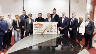 La presentación en Madrid de los Juegos Nacionales de Combate este jueves.