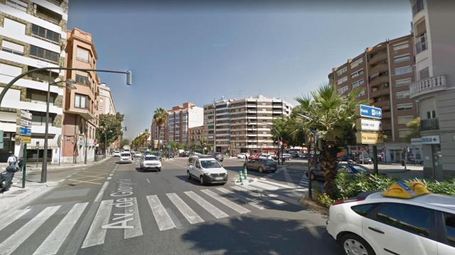 Avenida Pérez Galdós. Google Maps
