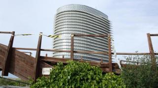 Estado actual del parque del Agua.