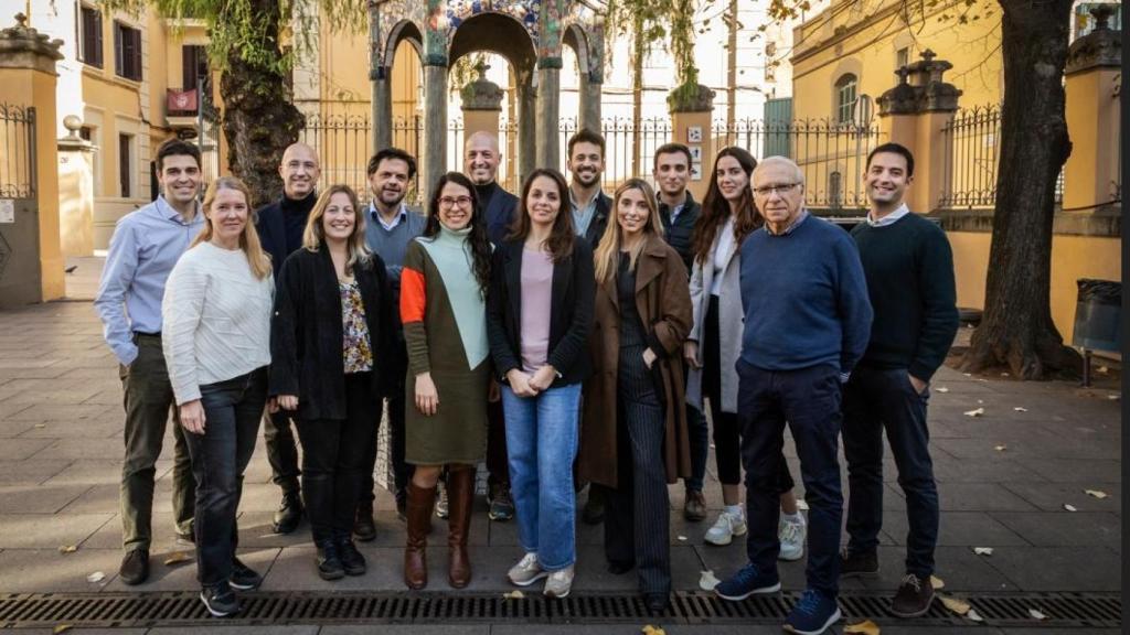 Equipo de Ship2B Ventures con Maite Fibla en el centro de la imagen.