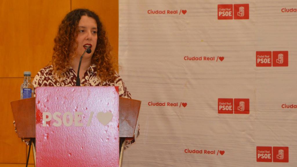 Sara Martínez, secretaria general del PSOE de Ciudad Real.