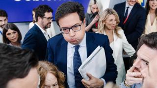 Óscar López, ministro de Función Pública.