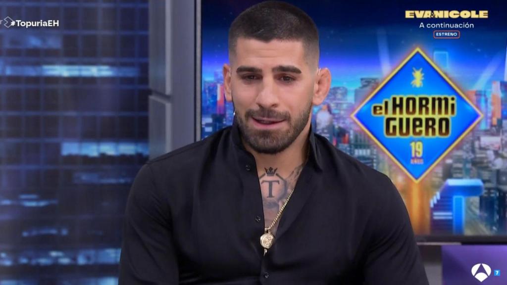 Ilia Topuria, en 'El Hormiguero'.