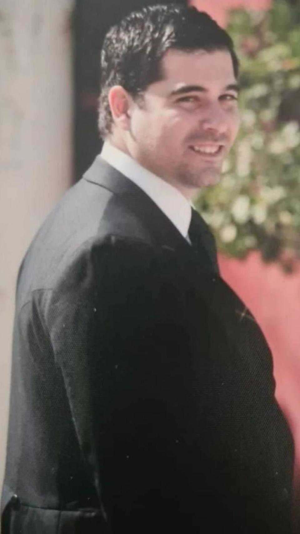 Ojea ingresó en el centro de rehabilitación pesando 130 kilos.