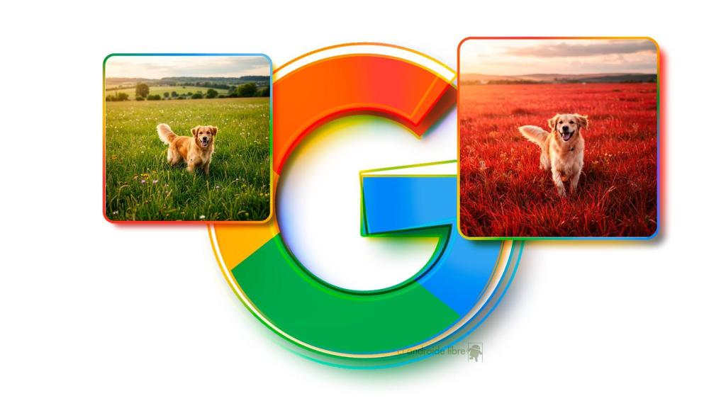 Fotomontaje inspirado en Gemini y Google