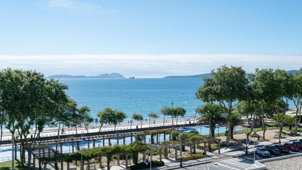 Vistas desde Attica 21 Vigo Business&Wellness.
