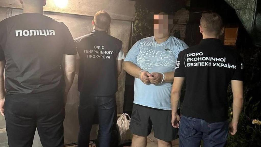 Imagen de archivo de la detención de funcionarios ucranianos que espiaban para Rusia.