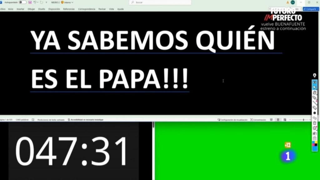La fumata blanca pilló a 'La Revuelta' en plenas grabaciones este jueves.