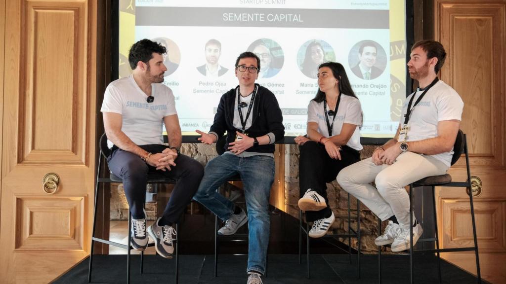 Emilio Froján, Fernando Orejón, María Souto y Pedro Ojea presentaron Semente Capital