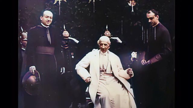 Cortometraje mudo del director Vittorio Calcini con el papa León XIII como protagonista
