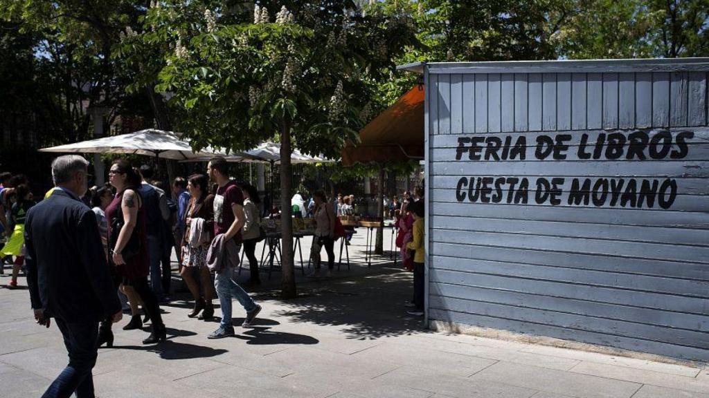 La cuesta de Claudio Moyano en la actualidad. Foto: EFE